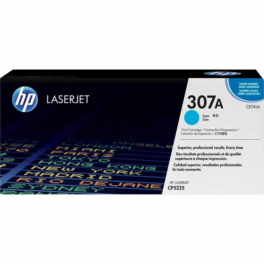 HP 307A Cyan – Toner HP LaserJet d’origine — Connecto.ma